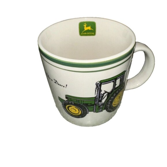 John Deere Other - John Deere Tractor Cup Mug Nothing Runs Like A Deere Replacement Gift Gibson Two